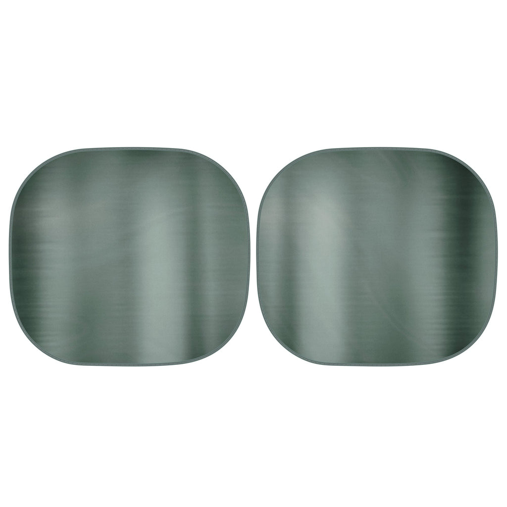 Carbella 2-Piece Metallic Front Windshield Sunshade (31.75" x 28.75")