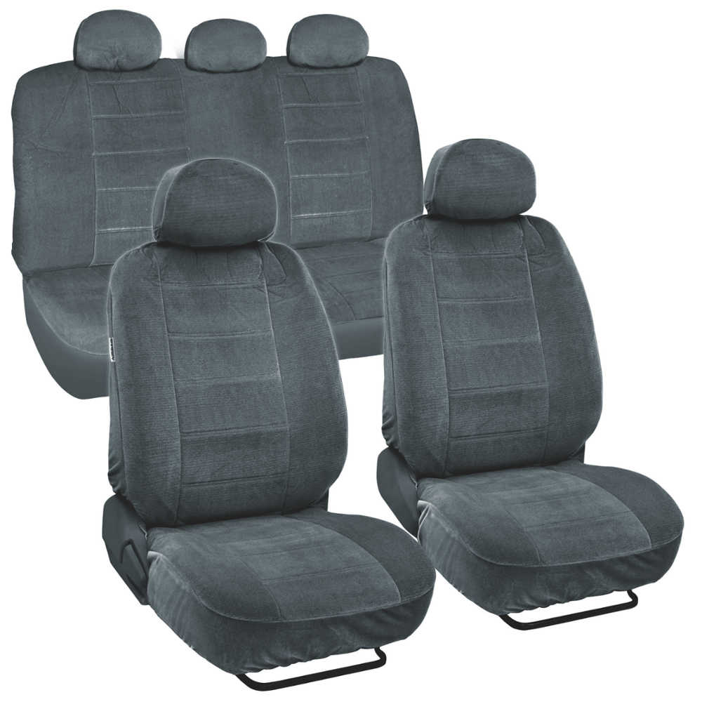 BDK CozySeats Fine Encore Fabric Front Seat Covers and Rear Seat Covers