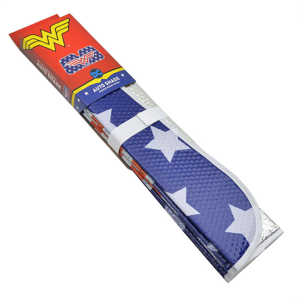 Warner Bros DC Comics Wonder Woman Front Windshield Sunshade (58" x 27")
