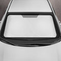 Motor Trend 1 Piece Pop-Up Auto Shade, Universal Car Windshield Sun Shade for Front Window, Collapsible Foldable Sunshade for Car Windshield, Keeps Interior Cool Heat UV (X-Large, 74 x 37 inches)