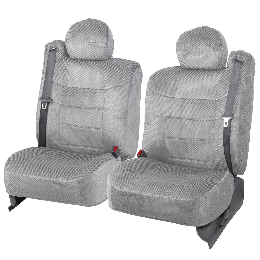 BDK Scottsdale Cloth Front Seat Covers for Ford F150 (1999 - 2010)