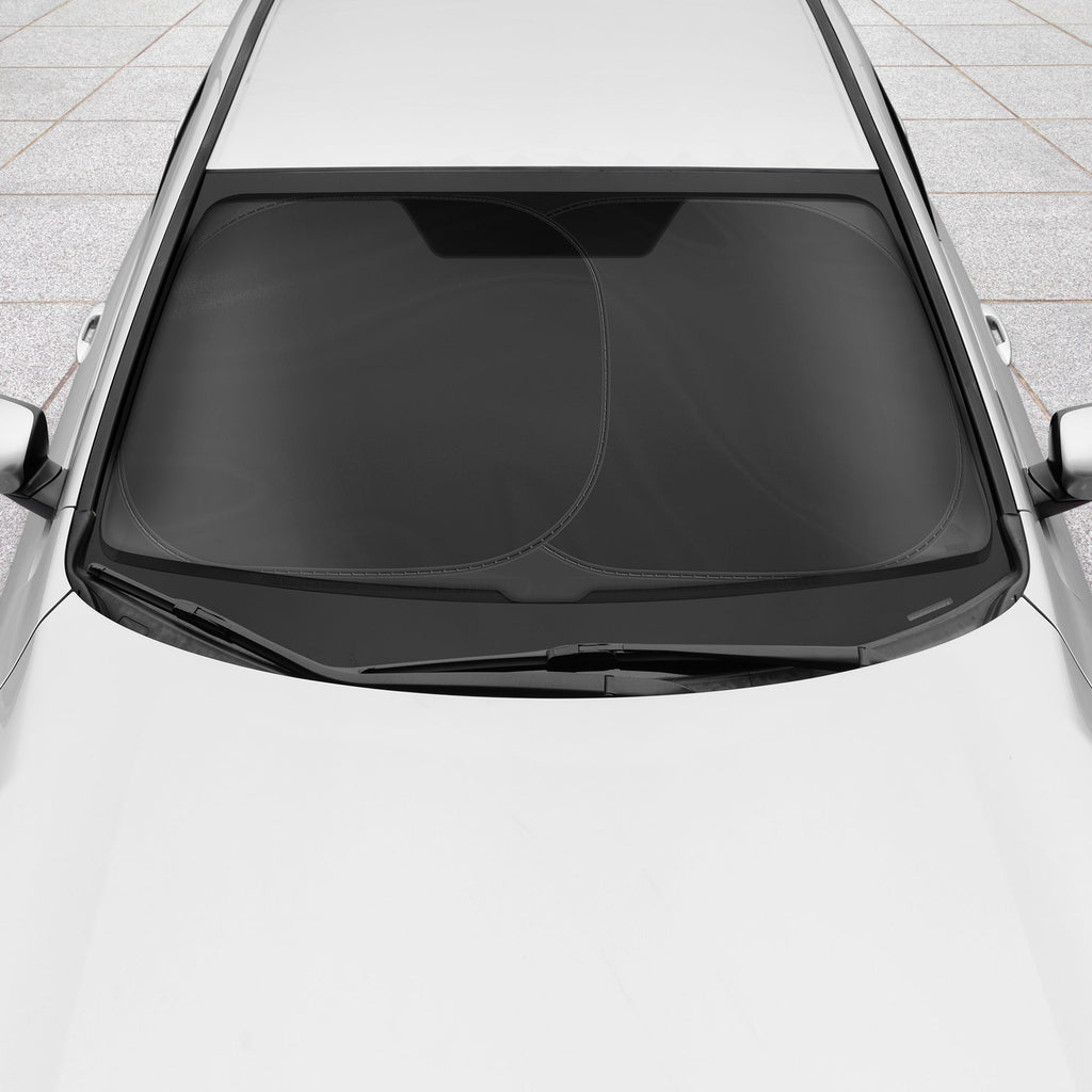 Carbella 2-Piece Metallic Front Windshield Sunshade (31.75" x 28.75")