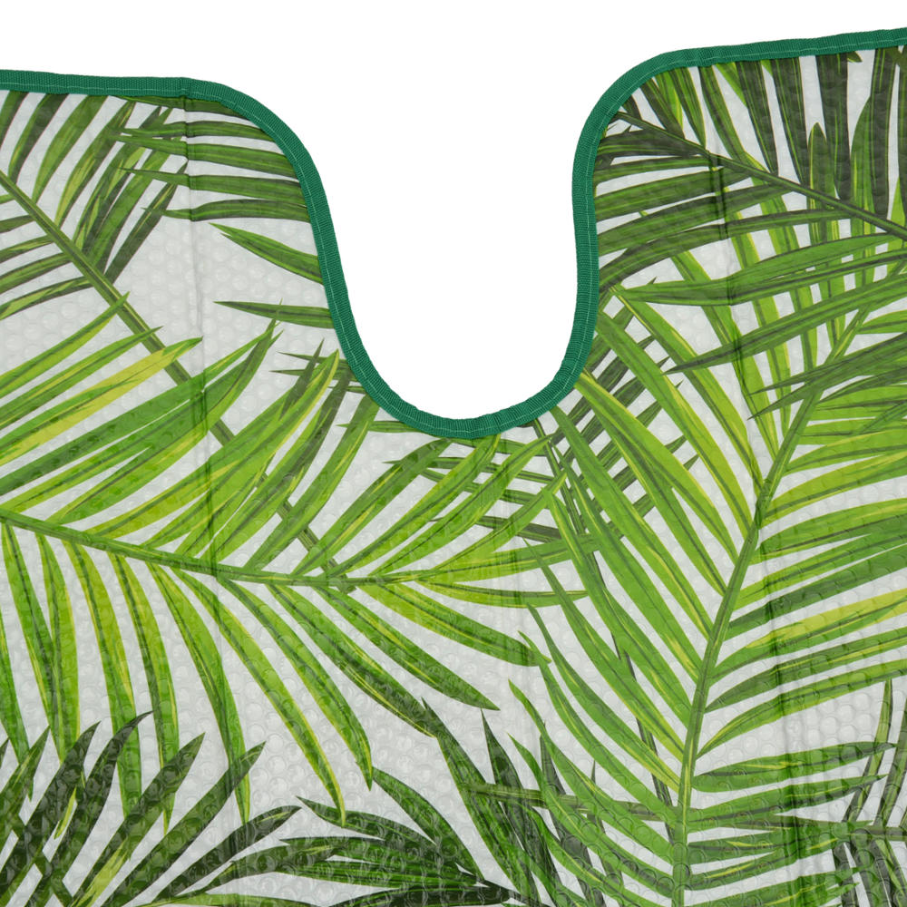 BDK Tropical Leaves Front Windshield Sunshade (58" x 28")