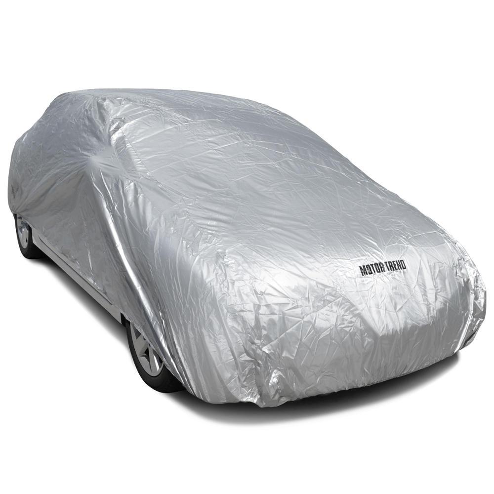 MotorTrend WeatherWear Single Poly Layer All Season Water-Proof Vehicle Cover for Cadillac Deville