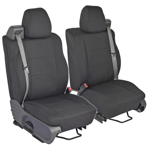 BDK 2-Pack PolyCustom EasyWrap Front Seat Covers for Ford F-150 Regular & Extended Cab (2004 - 2008)