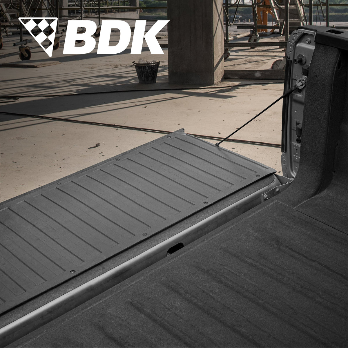 BDK Extra Thick Truck Utility Cargo Bed Mat - Heavy Duty, All Weather, Trim to Fit (60" x 19.5" x 0.25")