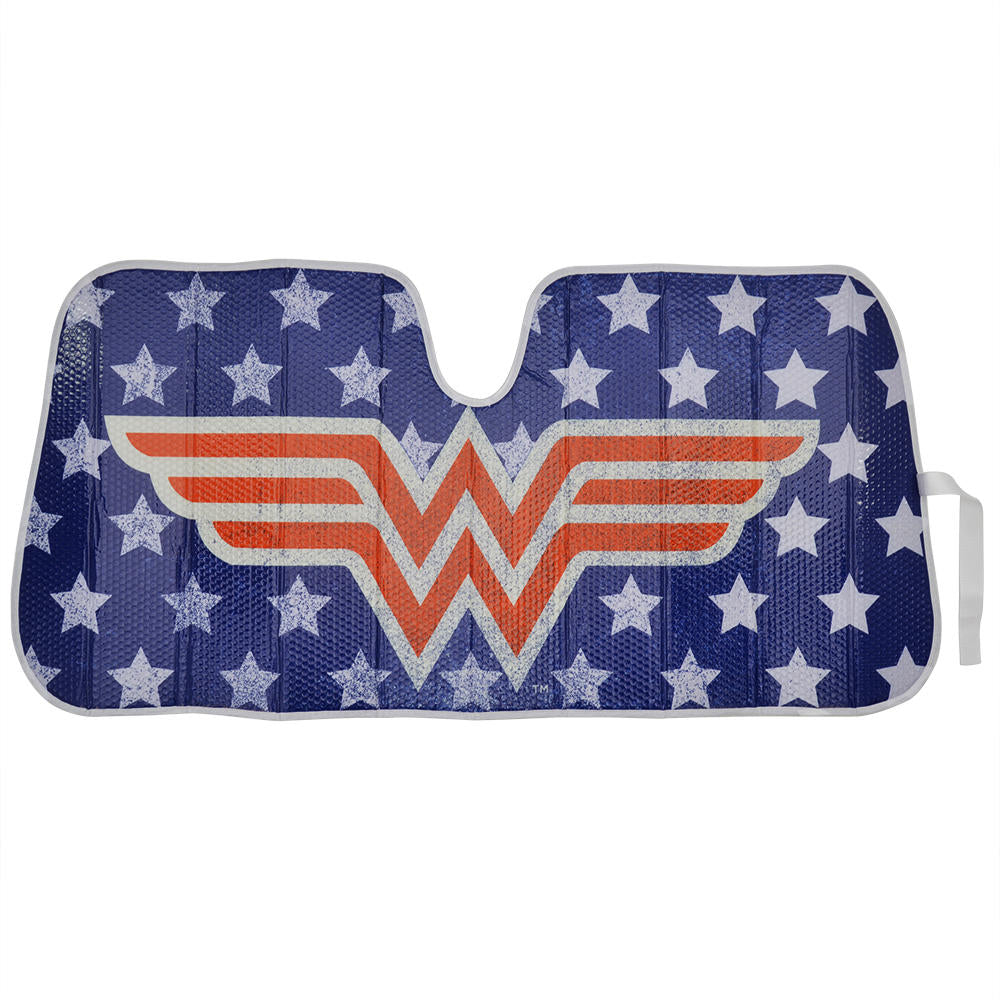 Warner Bros DC Comics Wonder Woman Front Windshield Sunshade (58" x 27")