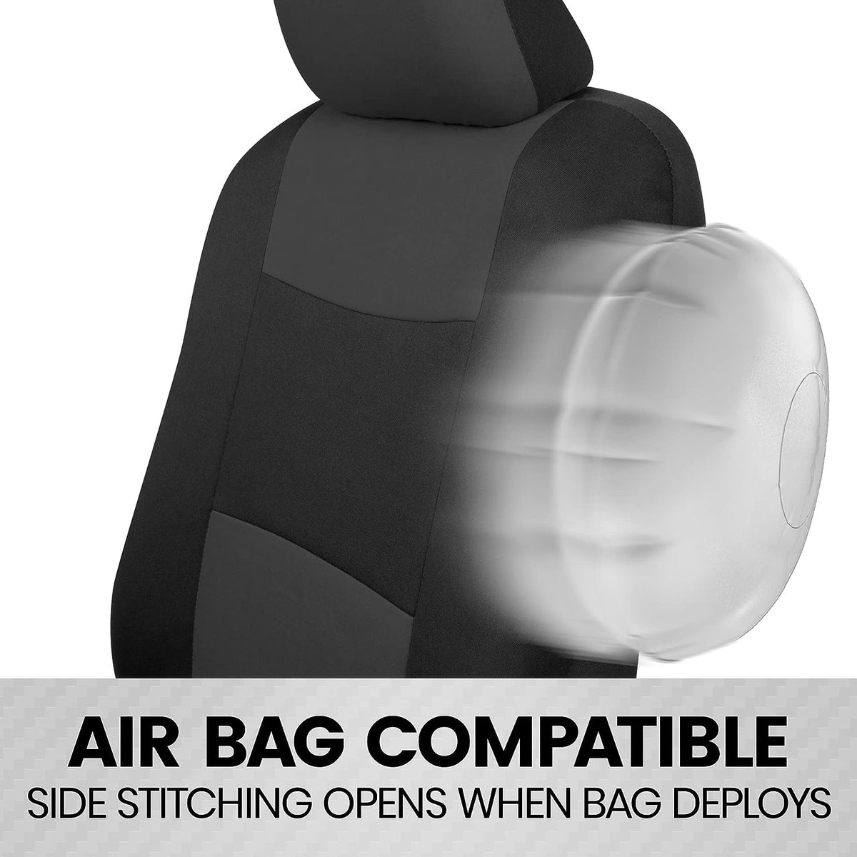 BDK 2-Pack PolyPro Front Seat Covers