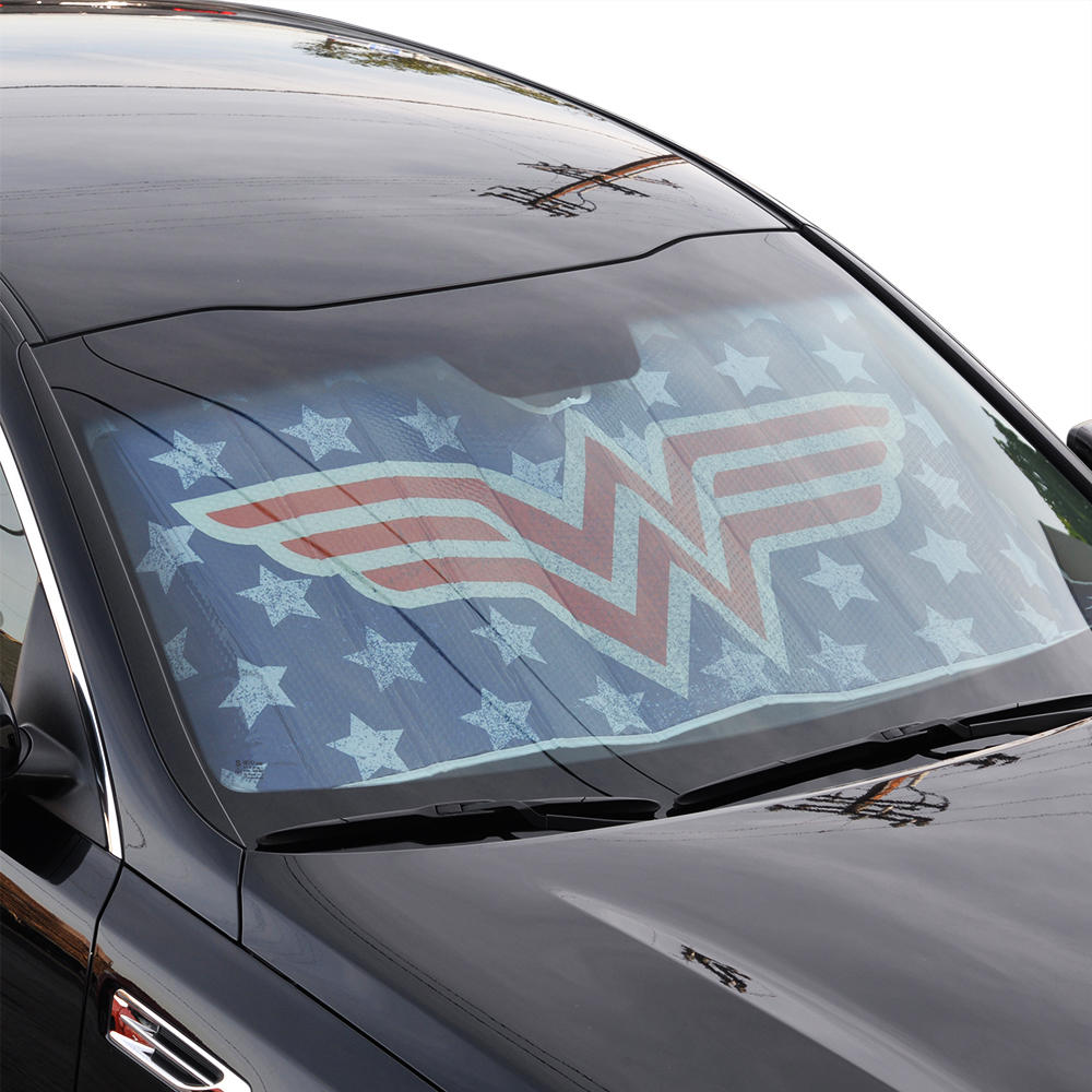 Warner Bros DC Comics Wonder Woman Front Windshield Sunshade (58" x 27")