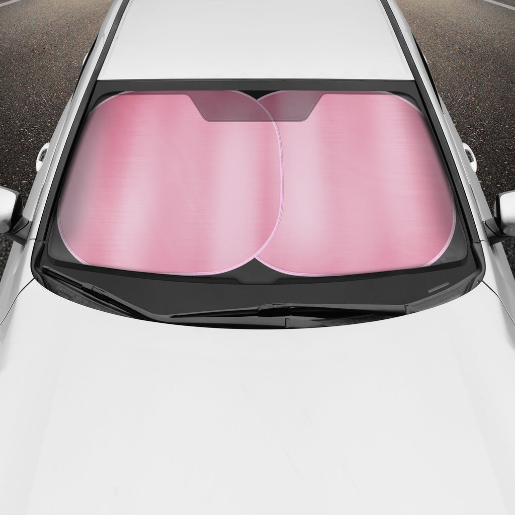 Carbella 2-Piece Metallic Front Windshield Sunshade (31.75" x 28.75")